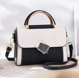 Sac Bandoulière Oblique Femme — Cuir Synthétique, Bretelle Réglable, 4 Coloris