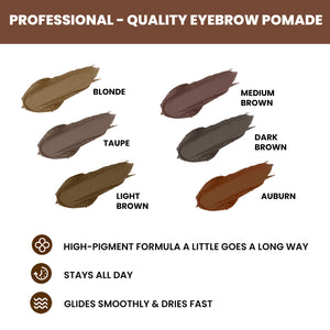 Kit Sourcils Parfaits EELHOE — Crème & Pochoirs, Tenue Toute la Journée