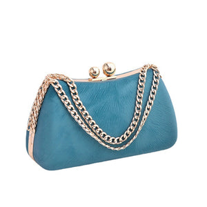 Sac Pochette Soirée Forme Coussin | Fermoir Cadenas | Femme