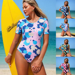 Women's One-Piece Swimsuit Bikini Swimwear Surfing Bathing Suit Diving Suit