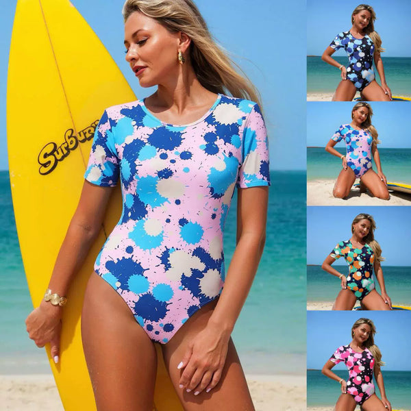 Women's One-Piece Swimsuit Bikini Swimwear Surfing Bathing Suit Diving Suit