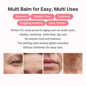 Baume Essence Multi-Effet au Collagène Rose — Hydratation & Éclat Intense