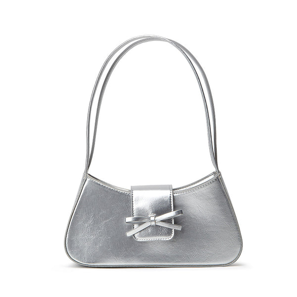 Sac Baguette à Nœud | Sac Épaule & Sous-Bras | Style Urban Chic Femme