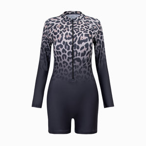 New swimsuit long sleeved zipper diving suit surfing suit women's swimsuit swimming suit