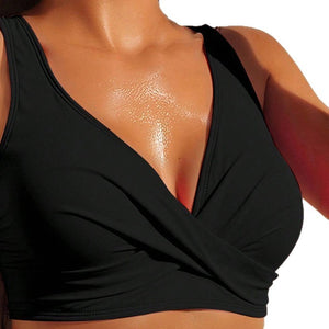 Bikini camisoles gather new solid colors