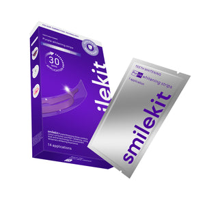 Bandelettes Blanchissantes V34 Smilekit — 14 Paires, Sourire Éclatant Garanti