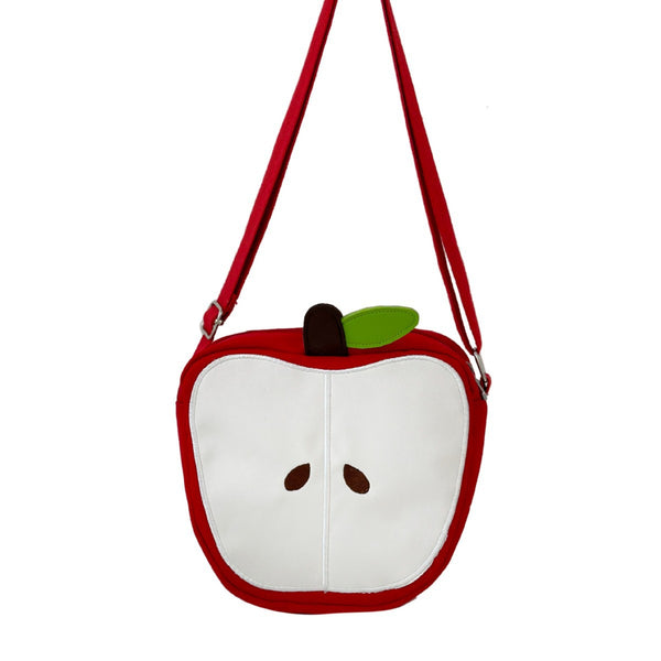 Mini Sac Épaule Pomme Kawaii | Imperméable | Femme & Fille