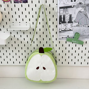 Mini Sac Épaule Pomme Kawaii | Imperméable | Femme & Fille
