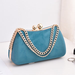 Sac Pochette Soirée Forme Coussin | Fermoir Cadenas | Femme
