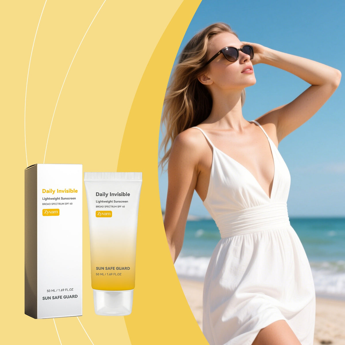Crème Isolante Protectrice & Hydratante — Base Solaire & Anti-Pollution 50ml