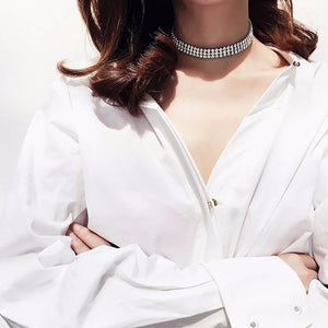 Collier Choker Kristall — Trendiger & Eleganter Halsreif