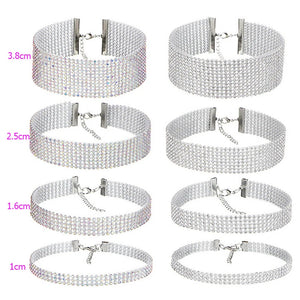 Collier Choker Kristall — Trendiger & Eleganter Halsreif