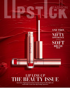 O.TWO.O Velvet Matte Lipstick – 12 Shades | Long-Lasting & Waterproof