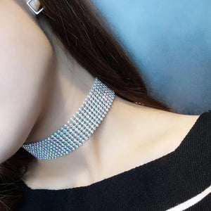 Collier Choker Kristall — Trendiger & Eleganter Halsreif