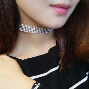 Collier Choker Kristall — Trendiger & Eleganter Halsreif