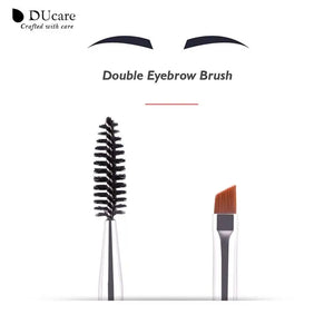 Pinceau Maquillage Professionnel DUcare — Double Embout, Sourcils & Yeux