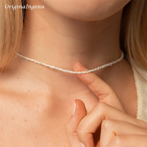 Collier Perles d'Eau Douce — Chaîne Or 14K Gold Filled