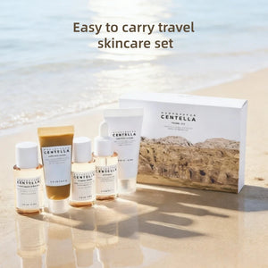 Kit Voyage Centella K-Beauty — SKIN1004, Coffret 5 Soins Mini Format