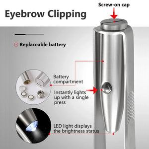 Pince à Épiler Lumineuse LED Art lalic — Précision & Confort pour des Sourcils Parfaits