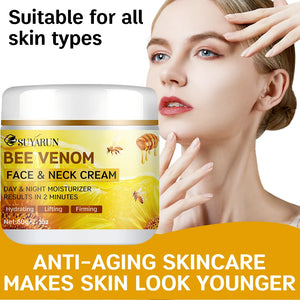 Crème Anti-Âge Venin d’Abeille & Collagène – Fermeté, Hydratation et Éclat du Visage