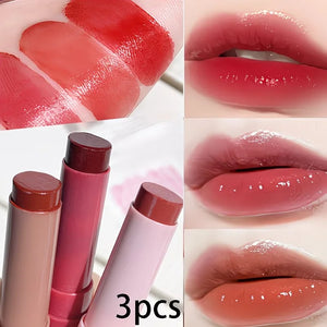 Set Baume à Lèvres 3 en 1 – Hydratation Intense, Lissage des Lèvres & Effet Naturel