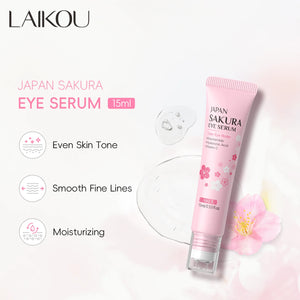 Sérum Contour des Yeux Sakura Glow™ – Hydratation Intense & Regard Lumineux