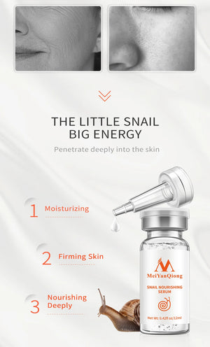Pore Ampoule Snail 100% Essence Hyaluronic Acid Shrink Pores Moisturizing Essence