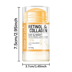 Straffende Halscreme – Retinol, Kollagen & Curcumin, 45g