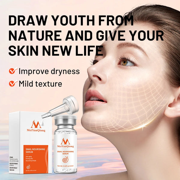 Pore Ampoule Snail 100% Essence Hyaluronic Acid Shrink Pores Moisturizing Essence