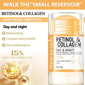 Straffende Halscreme – Retinol, Kollagen & Curcumin, 45g