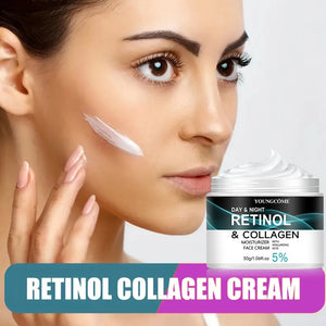 Crème au Rétinol Anti-Âge – Hydratante, Raffermissante & Améliore la Texture de la Peau