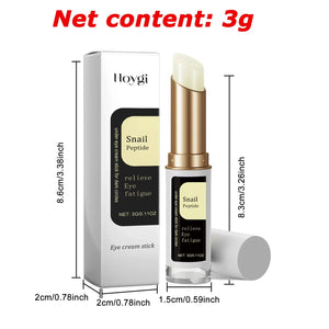 Snail Eye Lift Stick™ – Soin Contour des Yeux Anti-Âge, Hydratant & Défatigant