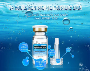 ARTISCARE Serum für das Gesicht 8 Stück/Charge zur Feuchtigkeitspflege mit Hyaluronsäure, Vitamin C, Six Peptide, Q10 VC Gesichts-Essenz Hautpflege