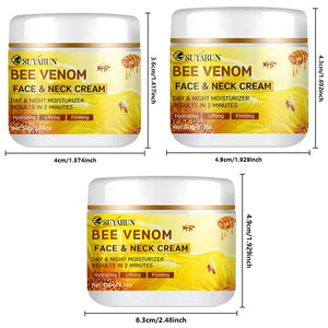Crème Anti-Âge Venin d’Abeille & Collagène – Fermeté, Hydratation et Éclat du Visage