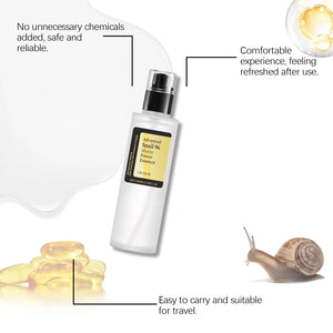 Sérum Visage Bave d'Escargot 96% — Anti-Rides, Éclat & Hydratation Intense