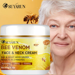Crème Anti-Âge Venin d’Abeille & Collagène – Fermeté, Hydratation et Éclat du Visage