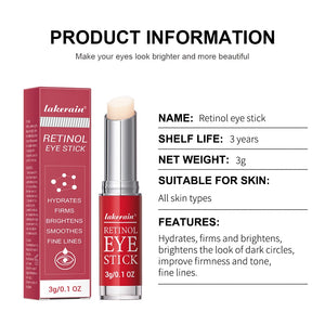 Stick Contour des Yeux au Rétinol – Anti-Cernes, Anti-Poches, Anti-Rides & Hydratant