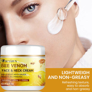 Crème Anti-Âge Venin d’Abeille & Collagène – Fermeté, Hydratation et Éclat du Visage