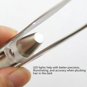 Pince à Épiler Lumineuse LED Art lalic — Précision & Confort pour des Sourcils Parfaits