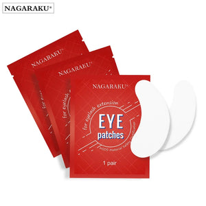 Patches Sous-Yeux NAGARAKU — Collagène & Aloe Vera, Extension de Cils, 60 à 400 Paires