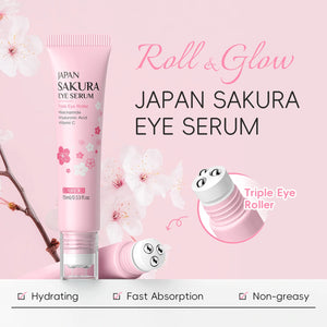 Sérum Contour des Yeux Sakura Glow™ – Hydratation Intense & Regard Lumineux
