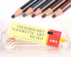 Set 12 Crayons à Sourcils Waterproof — Longue Tenue 24h, 5 Teintes au Choix
