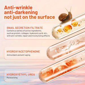 Pore Ampoule Snail 100% Essence Hyaluronic Acid Shrink Pores Moisturizing Essence