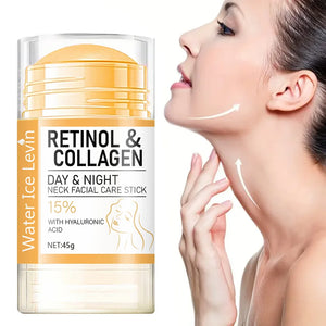 Straffende Halscreme – Retinol, Kollagen & Curcumin, 45g