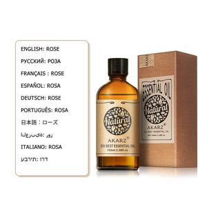 AKARZ Ylang-Ylang Ätherisches Öl Natürlich für Haut Körper Haarpflege Diffuser Kerzen Seifenherstellung DIY Massage Aroma Ylang Ylang Öl