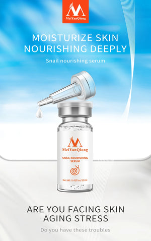 Pore Ampoule Snail 100% Essence Hyaluronic Acid Shrink Pores Moisturizing Essence