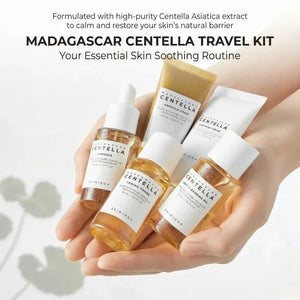 Kit Voyage Centella K-Beauty — SKIN1004, Coffret 5 Soins Mini Format