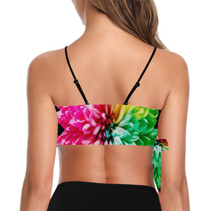 Néréa™ – Haut de Bikini Asymétrique à Nouage Élégant