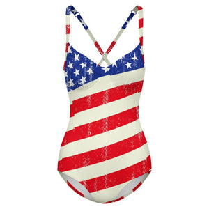 Océalia™ – Maillot de Bain 1 Pièce Élégance Croisée